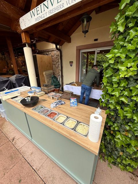Catering am Weingut