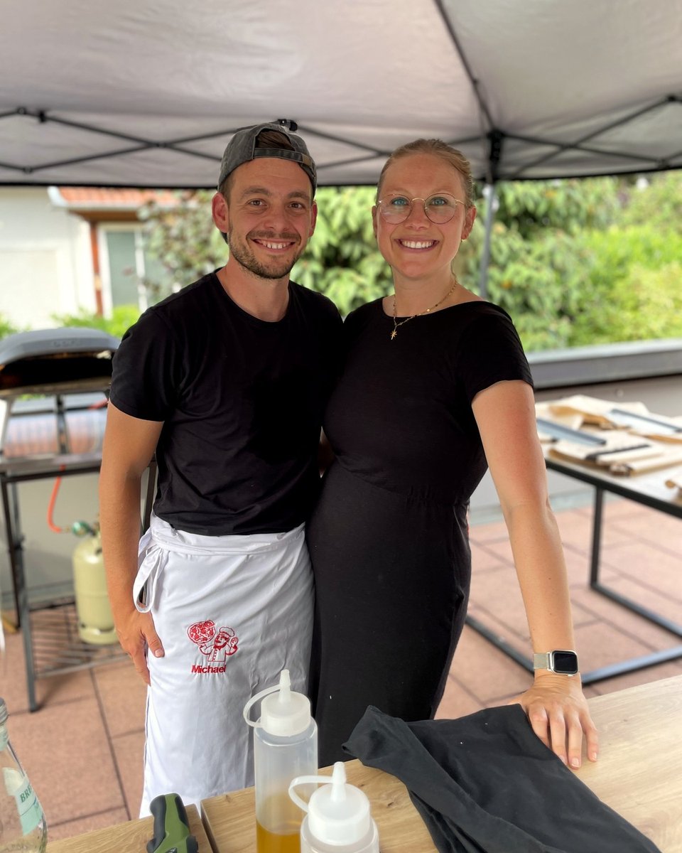 Michael und Elena, die Gründer von Pizza Michelangelo